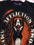 Мъжка тениска AFFLICTION American Customs Garage Built Black Orange S Small, снимка 8