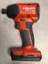 Hilti SID 6-22 - комплект с батерия B 22-170 и зарядно C 6-22, снимка 2