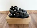Кожени сандали с равна подметка Steve Madden, снимка 1