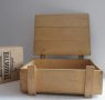 стара дървена кутия, хумидор, снимка 3