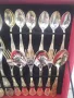Италиански посребрени прибори за хранене.  Комплекта е в кутия и е за 12 души. Всички прибори са мар, снимка 8