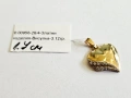 Златна висулка 3.12гр 00956-26/4, снимка 1