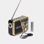 Преносимо радио WAXIBA XB-521 – FM/AM/SW, USB и AUX, акумулаторно, снимка 5