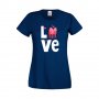 Дамска тениска Свети Валентин Love Dogs, снимка 5
