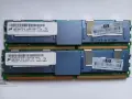 Сървърна RAM памет с радиатори 16 GB (4x4 GB) DDR2 FB-DIMM, снимка 2