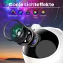 LED нощна лампа, LED звездно небе, лампа за проектор Galaxy, въртяща се на 360°, снимка 6