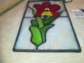 витраж-цвете-23х15см 1601211315, снимка 13