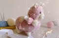 Плетена играчка алпака , снимка 1 - Плюшени играчки - 39146254