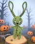 Плетена играчка зомби заек, снимка 1