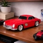 Bluetooth тонколонка WS-300SL 10W, преносим безжичен подарък за автомобилни ентусиасти /червена/, снимка 5