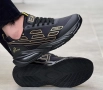 Armani Uktimate C2 Мъжки Маратонки С Кутия👟Мъжки Спортни Обувки Черно и Златисто Код S291, снимка 1