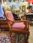 Италианско кресло с дърворезба, снимка 6
