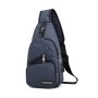 Удобна многофункционална чанта/раница през рамо с USB - BAG105, снимка 6