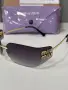 Miu Miu Слънчеви Очила С UV400 Защита - Различни Цветове Код SEM-611, снимка 4