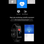 3345 Фитнес гривна Fitness Tracker с часовник, снимка 9