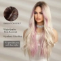 Перука OUFEI Ombre Blonde, снимка 2