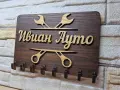 🔧 Стойка за ключове за автосервиз  – с ваш текст! 🔑, снимка 3