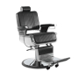 Бръснарски стол Iron - черен, снимка 1 - Бръснарски столове - 44620549