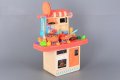 Кухня със светещи котлони, реалистични звуци и течаща вода-38 см Детска играчка сглобяема оборудвана, снимка 13