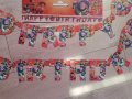 Happy Birthday Toy Story Играта на играчките с надпис картонен парти гирлянд банер декор