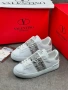 Valentino Дамски Бели Маратонки С Кристали👟Дамски Спортни Обувки С Камъни В Бял Цвят Код E1326, снимка 4