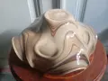 Стъклена купа,фруктиера тип Мурано, снимка 2