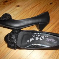нови черни обувки-номер 37, снимка 4 - Дамски елегантни обувки - 39884149