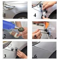 Комплект за ремонт на вдлъбнатини по каросерията на автомобила, снимка 3 - Аксесоари и консумативи - 38993972