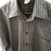 Мъжка риза къс ръкав на квадратчета 41/42, снимка 6 - Ризи - 29157454