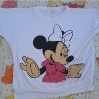 Детска къса тениска Мини Маус, снимка 1 - Детски тениски и потници - 42791275