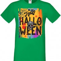 Мъжка тениска Halloween 09,Halloween,Хелоуин,Празник,Забавление,Изненада,Обичаи,, снимка 7 - Тениски - 38134932