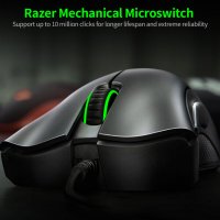 Геймърска компютърна мишка Razer DeathAdder Essential 2021 Black, снимка 9 - Клавиатури и мишки - 38871540