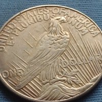 Монета 1 долар 1923г. САЩ РЕПЛИКА на Американския сребърен долар за КОЛЕКЦИЯ 30041, снимка 4 - Нумизматика и бонистика - 42702337