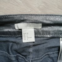 Сребрист панталон H&M - безплатна доставка, снимка 2 - Панталони - 38935536