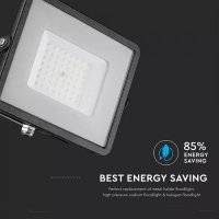 LED Прожектор 50W SAMSUNG Чип - 5 Години Гаранция , снимка 6 - Прожектори - 35018539