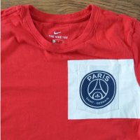 Nike PSG Paris Saint‑Germain - страхотна мъжка тениска, снимка 2 - Тениски - 29587849