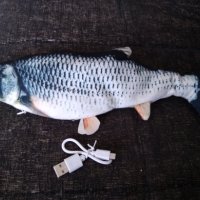 Мърдаща риба - котешка играчка, снимка 5 - За котки - 40855906