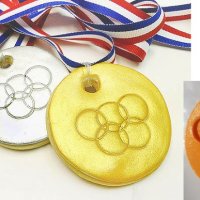 Олимпийски игри Лого печат щампа за сладки бисквитки тесто пластмасов, снимка 1 - Форми - 30160171