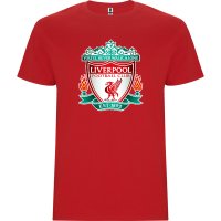 Нова мъжка тениска на футболния отбор Ливърпул (Liverpool) в червен цвят , снимка 1 - Тениски - 44307091