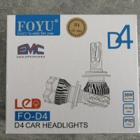 H4 автомобилни LED-крушки D4 за основни фарове 10V-30V, снимка 6 - Аксесоари и консумативи - 29220570