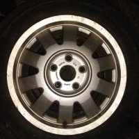Джанти с гуми 15 цола за Ауди а4, снимка 1 - Гуми и джанти - 42471757