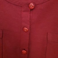 Лятна дамска блуза с копчета без ръкав, снимка 4 - Корсети, бюстиета, топове - 29368353