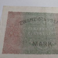 Райх банкнота - Германия - 20 000марки / 1923 година - 17980, снимка 8 - Нумизматика и бонистика - 31029673