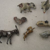 7 бр. стари оловни части от фигурки, фигури, фигура, снимка 6 - Други ценни предмети - 31623760