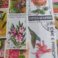 Пощенски марки серия ЦВЕТЯ поща България, Югославия редки за КОЛЕКЦИЯ 22659, снимка 8 - Филателия - 40316538