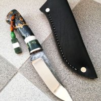 Ръчно изработен ловен нож от марка KD handmade knives ловни ножове, снимка 11 - Ловно оръжие - 30284314