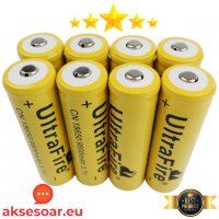 1 брой  18650 9800mAh 3.7V литиево-йонна акумулаторна батерия батерии презареждащи се, снимка 1 - Батерии, зарядни - 38403120