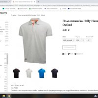 HELLY HANSEN Oxford Polo WorkWear T-Shirt размер XXL работна тениска W1-23, снимка 2 - Тениски - 40100773