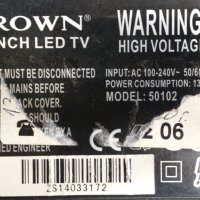 CROWN 50102, снимка 3 - Телевизори - 39781237