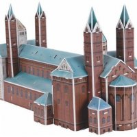 3D пъзел: Speyer Cathedral - Шпайерската катедрала - 3Д пъзели, снимка 1 - Игри и пъзели - 39347539